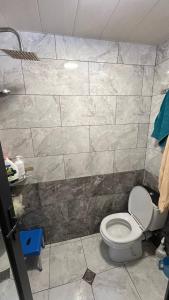 Koupelna v ubytování Guest House Kldiashvili