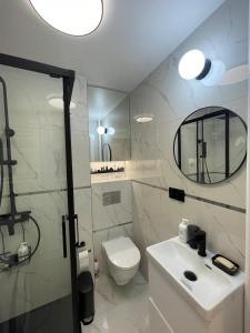 Kúpeľňa v ubytovaní Happy Apartaments