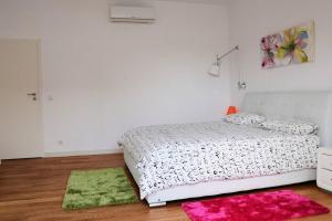Postel nebo postele na pokoji v ubytování Villa Branca - Seafront Villa Mindelo