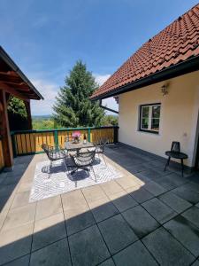 Patio nebo venkovní prostory v ubytování Ferienwohnung Dorner