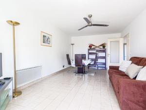 A seating area at Apartment Cap Californie by Interhome