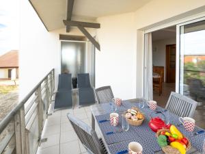 Balkón nebo terasa v ubytování Apartment Côte Sud-3 by Interhome