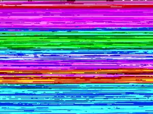uno schermo di computer colorato con linee color arcobaleno di Holiday Home Nausthammar by Interhome a Davik