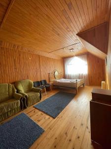 Posezení v ubytování Tourkomplex Karpaty