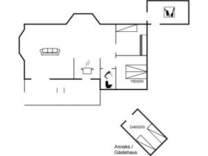 Půdorys ubytování Holiday Home Majgull - 150m from the sea by Interhome