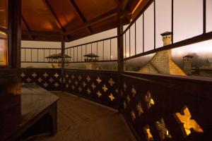 A balcony or terrace at The Himalayan