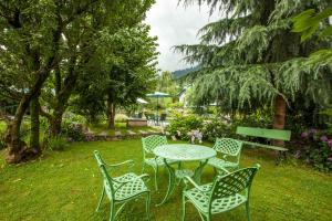 A garden outside The Himalayan