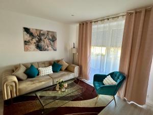 Posezení v ubytování Flori'Home