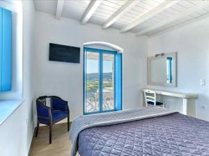 Ένα ή περισσότερα κρεβάτια σε δωμάτιο στο Luxurious Villa Pactia amazing pool +68 φωτογραφίες