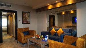 Posezení v ubytování MENA Tyche Hotel Amman