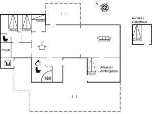 Půdorys ubytování Holiday Home Antonella - 850m from the sea by Interhome