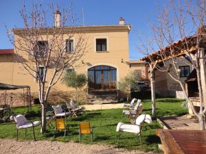 Zahrada ubytování Casa rural Villa Abeleste