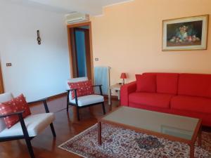 Posezení v ubytování Alla Magnolia + 8 fotografií