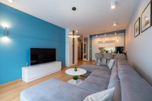 TV/trung tâm giải trí tại Blue Pearl - Relaxation - Sauna, Pool, Fitness