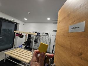 Posilňovňa alebo fitness centrum v ubytovaní Benecko moderní apartmán A30 by AlkaTravel
