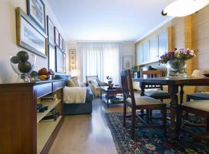 Posezení v ubytování Apartamento Joan