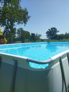 a large swimming pool with aicrobialicrobialicrobialicrobialicrobial at Villa Fontana in Capannori