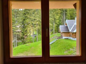 Zahrada ubytování Rogla apartma Rdeča kapica