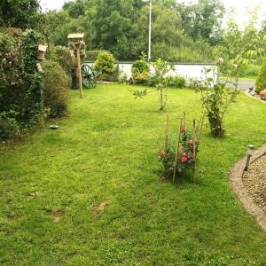 A garden outside Kate's Place bedroom ensuite close to Donegal town