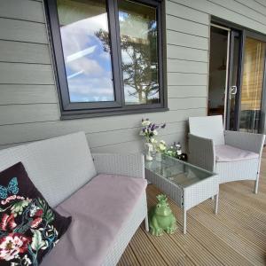 Posezení v ubytování Treliver Farm