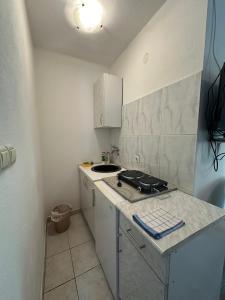 Η κουζίνα ή μικρή κουζίνα στο Julija I-1