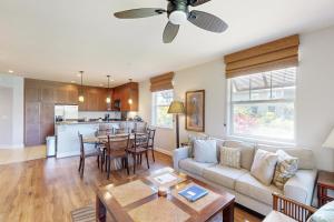 a living room with a couch and a table at Halii Kai 18E - Waikoloa in Waikoloa