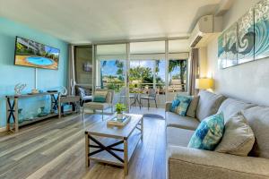 Posezení v ubytování Kamaole Beach Royale 208