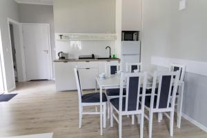 Köök või kööginurk majutusasutuses Ośrodek Dydaktyczno-Socjalny AWF Poznań