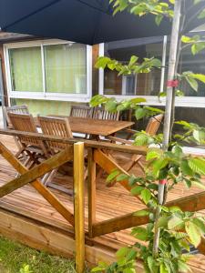 Zahrada ubytování Camping Le Miroir