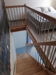 En eller flere senge i et værelse på Duplex neuf avec extérieur