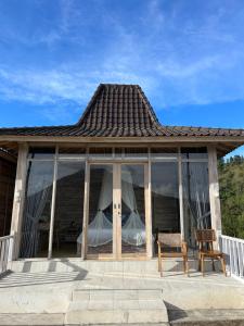 O edifício onde o B&B está situado