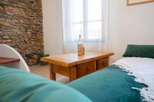 Postel nebo postele na pokoji v ubytování Chez Terry