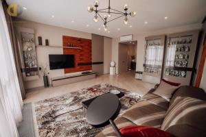 Et tv og/eller underholdning på Квартира