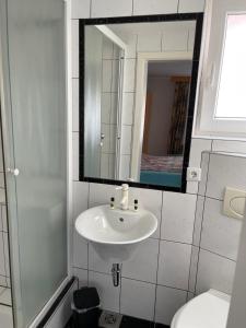 Vannituba majutusasutuses Guesthouse Stremljan Ljubljana