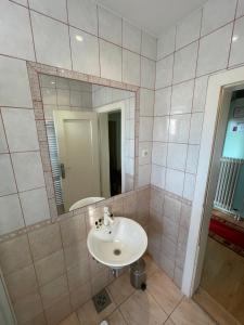 Vannituba majutusasutuses Guesthouse Stremljan Ljubljana
