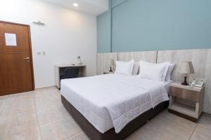 Katil atau katil-katil dalam bilik di Hotel Hohenau