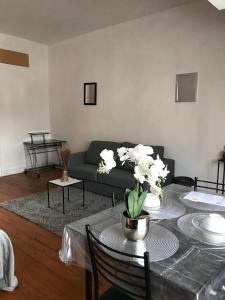 Posezení v ubytování La maison de Mathilde