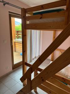 Postel nebo postele na pokoji v ubytování F ou d'Lac