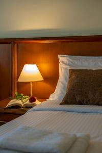 Postel nebo postele na pokoji v ubytování Porto Alegre Hotel