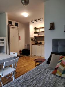 Dapur atau dapur kecil di Apartman Vitko Divčigora