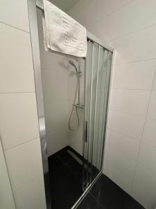 Koupelna v ubytování Sea View Apartments Zaboric