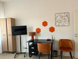 TV a/nebo společenská místnost v ubytování Comfort Accommodation Room