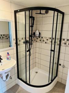 Koupelna v ubytování Apartmány 68