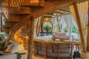 Ένα ή περισσότερα κρεβάτια σε δωμάτιο στο Casa Savana