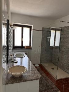 Koupelna v ubytování Cascina Bella Relais