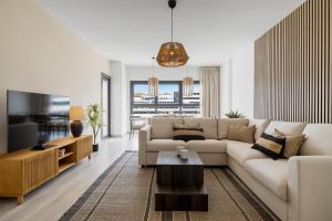 Μια τηλεόραση ή/και κέντρο ψυχαγωγίας στο Casa Carmen - Rooftop Luxury Penthouse Estepona