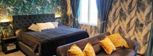 Postel nebo postele na pokoji v ubytování Beach House Ystad