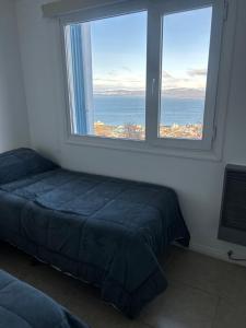 Cama ou camas em um quarto em Mirador del Kaiken