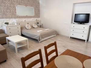 Μια τηλεόραση ή/και κέντρο ψυχαγωγίας στο Pacsirta Apartmanház