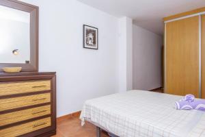 Posteľ alebo postele v izbe v ubytovaní Las vistas Piso